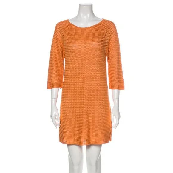 lilly long sleeve mini dress Lily Long Sleeve High Collar Chiffon Mini Dress